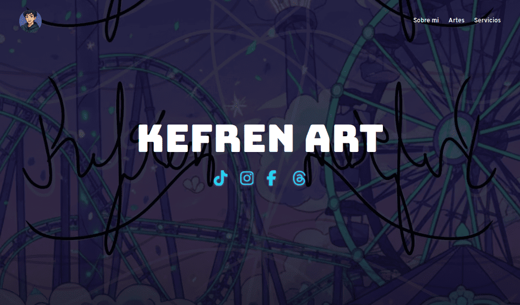 Proyecto Kefren Art portfolio